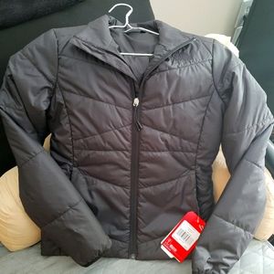 Womens black small northface nwt